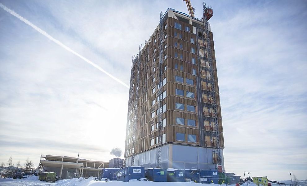 Mjøstårnet sera le plus haut bâtiment en bois au monde