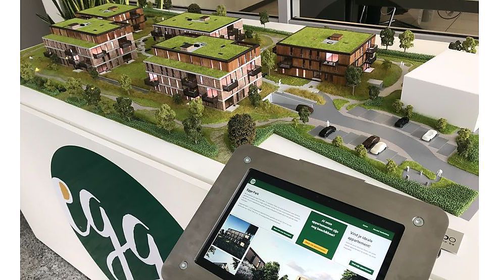 Cr3do crée la première maquette numérique interactive pour Dethier