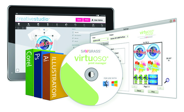 Le nouveau Virtuoso Print Manager de Sawgrass
