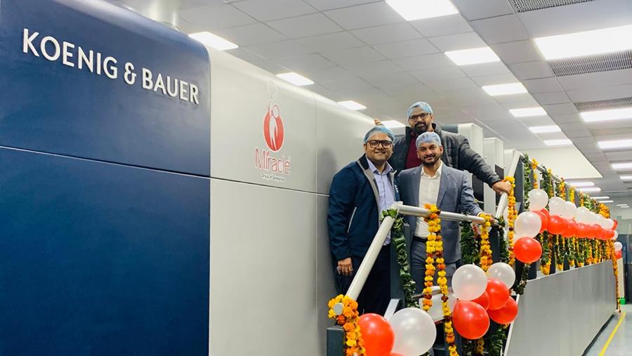 Indiase Miracle Group investeert in Rapida 105 van Koenig & Bauer