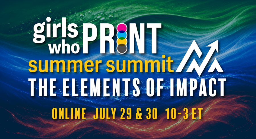 Girls Who Print organise un Summer Summit international et lance un appel à interventions