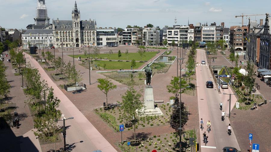 La Grand-Place de Saint-Nicolas devient un lieu de rencontre écologique
