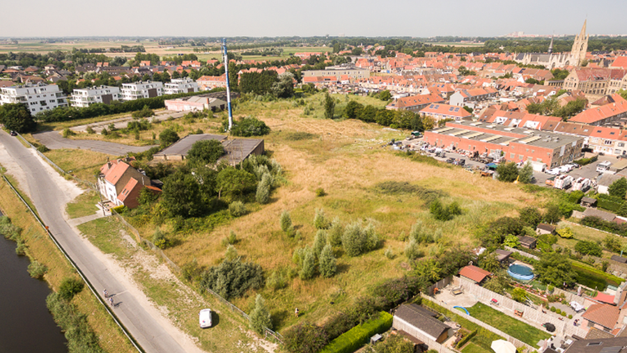 Nieuwpoort et l'OVAM transforment Swartesfabriek en un quartier résidentiel circulaire