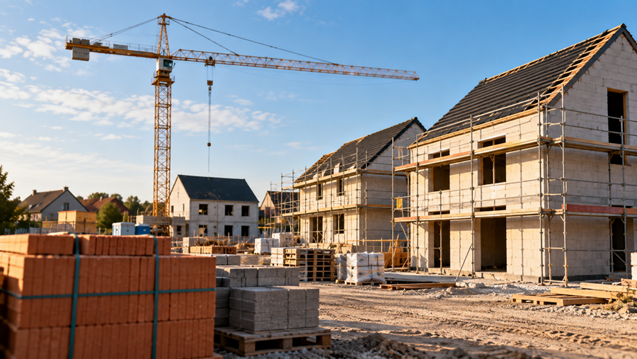 Dieptepunt bouwvergunningen: Embuild vraagt btw-verlaging tegen wooncrisis