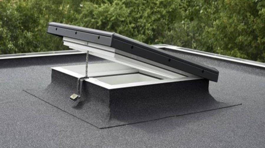 Fenêtres pour un toit plat