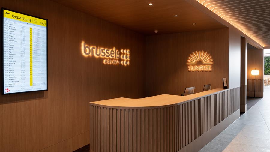 Des salons luxueux et sécurisés à l'aéroport de Bruxelles-Capitale