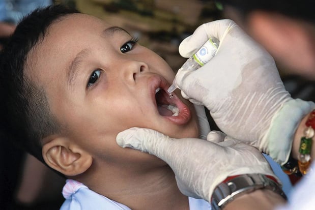 Aantal gevallen van polio stijgt in conflictgebieden, monitoring in Europa blijft nodig