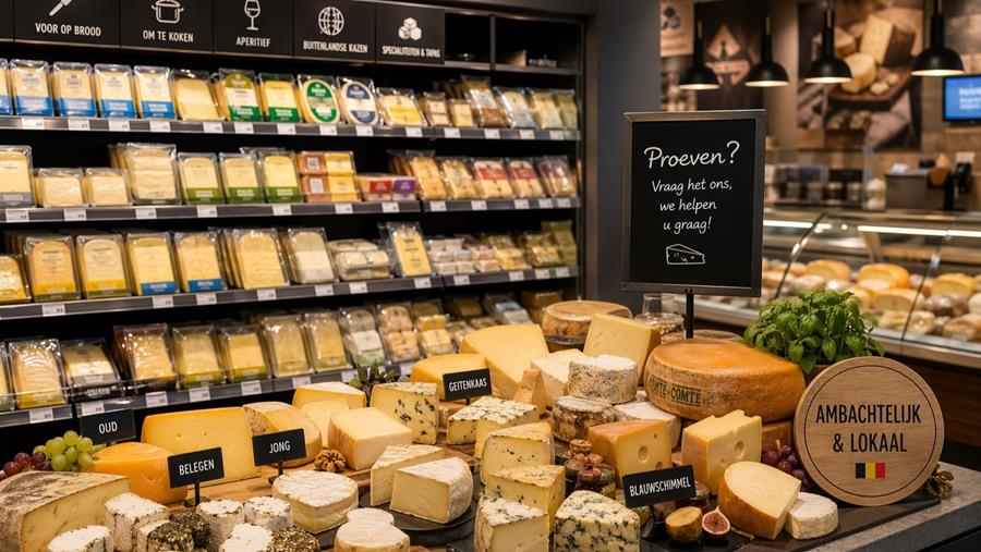 Benut het volledig potentieel van de kaasafdeling