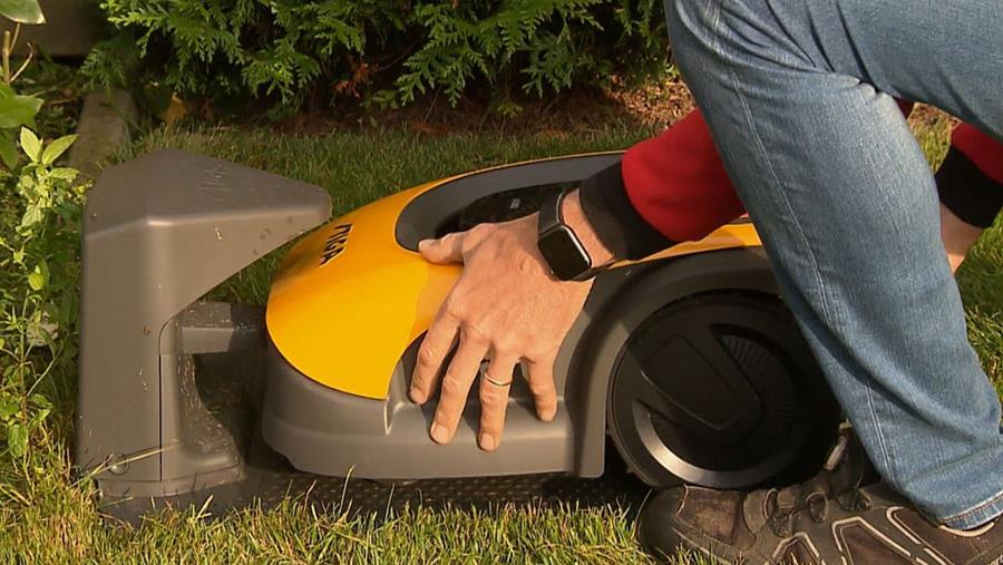 Hoe installeer je een robotmaaier?