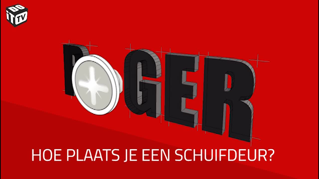 Hoe plaats je zelf een schuifdeur?